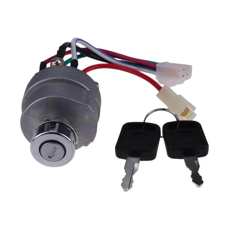 Ignition Switch 194215-52110 for Yanmar Engine 2TNV70 3TNE68 3TNV76 4TNE88 Tractor FX20 FX24D FX28 FX32D FX42 Generator EG100I EG140I