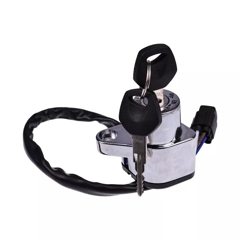 Ignition Switch With Keys 27005-1215 27005-1256 for Kawasaki Motorcycle Vulcan 1500 VN1500 1998-2008