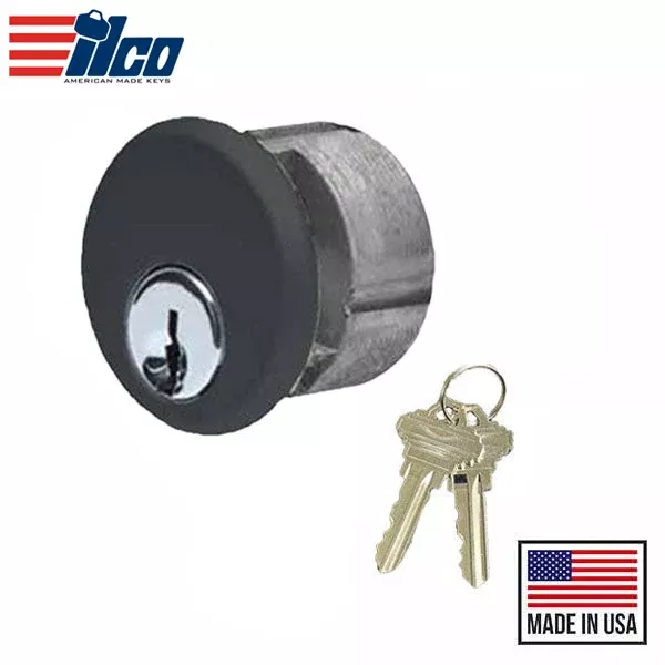 Ilco - Keyed Mortise - Schlage C Keyway - AR Cam - Zinc - KD - DU - Dark Bronze