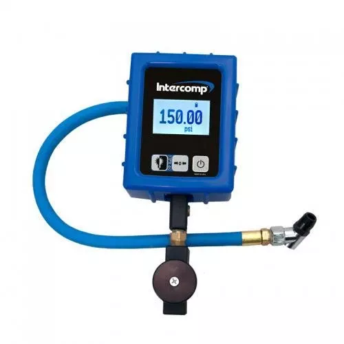 Intercomp - 0-150 x 1 PSI W/Wheel Bleeder Fitting