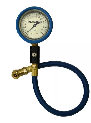 Intercomp - Deluxe Air Gauge 2.5in 0-15 Liquid Filled