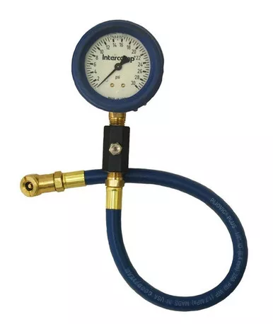 Intercomp - Deluxe Air Gauge 2.5in 0-30 Liquid Filled