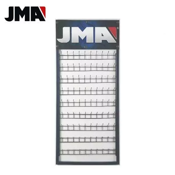 JMA - 90 Hook - 9 Row - Wall Display Rack for Keys