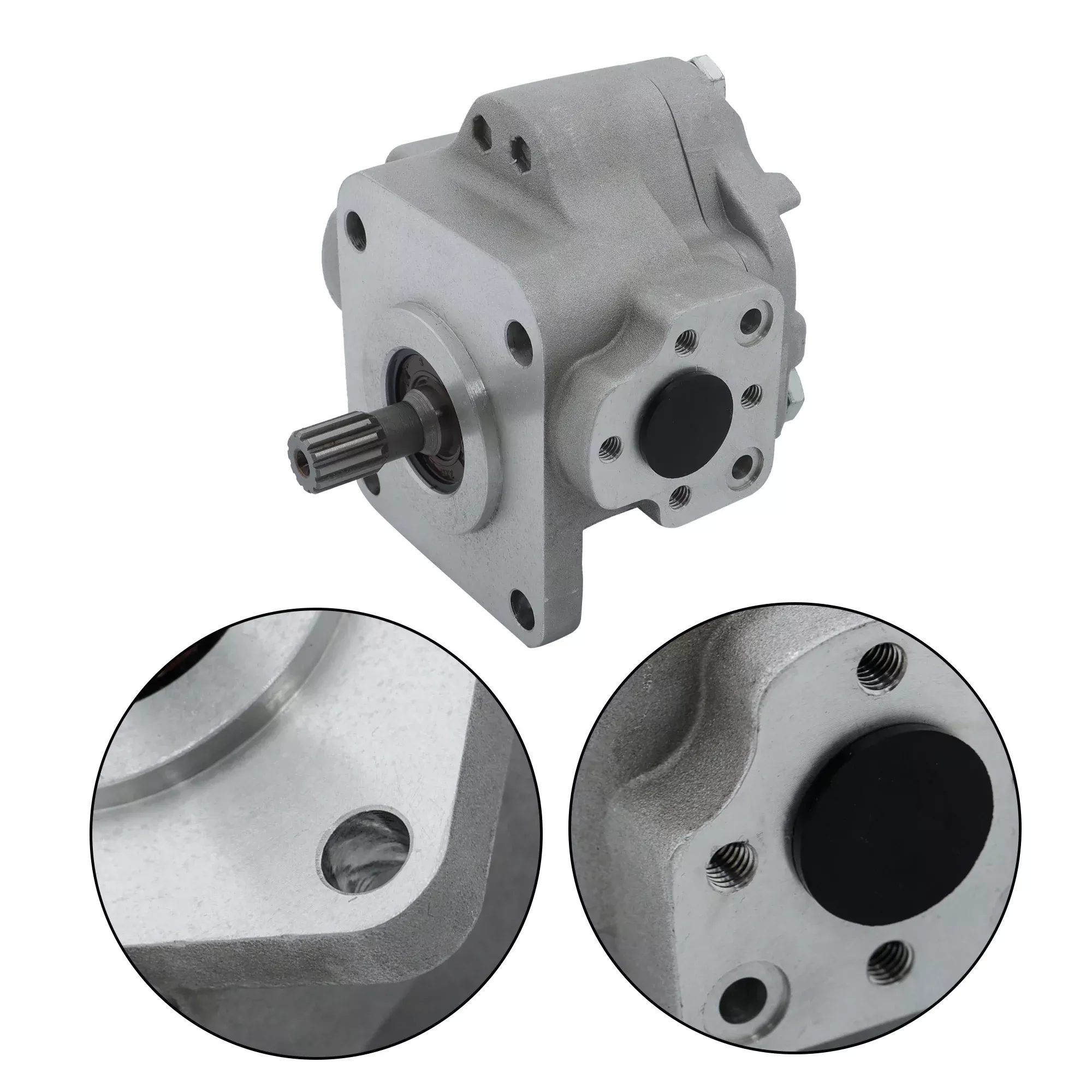 For John Deere Tractor 770 790 870 970 Power Steering Hydraulic Pump AM876753