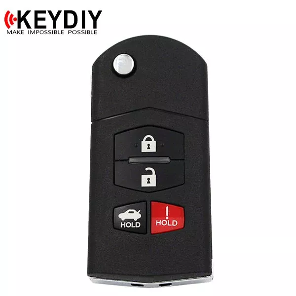 KEYDIY - Mazda Style - 4-Button Flip Key Blank(KD-B14-3-1)