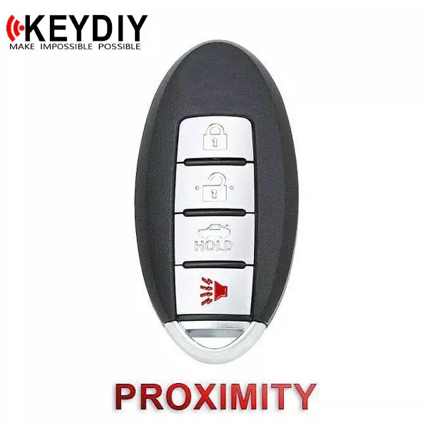 KEYDIY Nissan Infiniti Style 4-Button Universal Smart Key w/ Proximity Function (KD-ZB03-4)