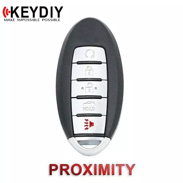 KEYDIY Nissan Infiniti Style 5-Button Universal Smart Key w/ Proximity Function (KD-ZB03-5)