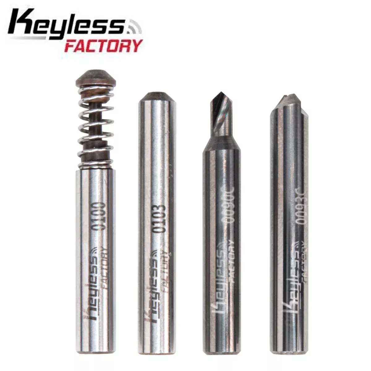 KeylessFactory - Universal High Security Cutters & Decoders Set for Dimple Keys