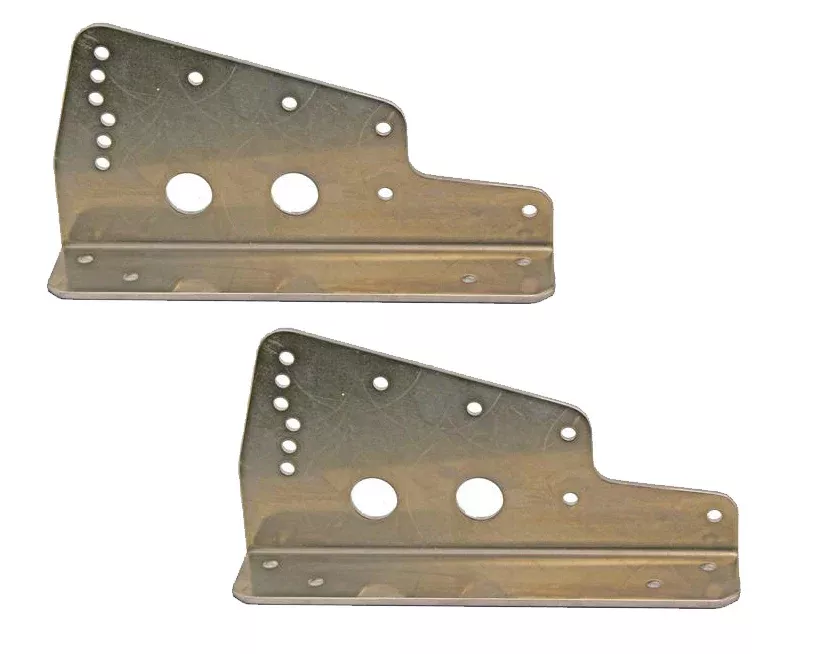 Kirkey - Seat Mount Floor 3/16in Aluminum 2-pc