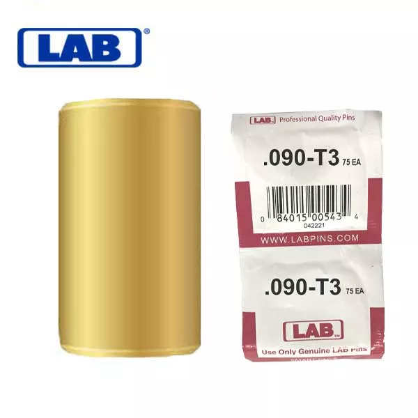 LAB - .003 - Universal Top Flat Pins - Size .090 - 090S43 - Smart-Pac of 150
