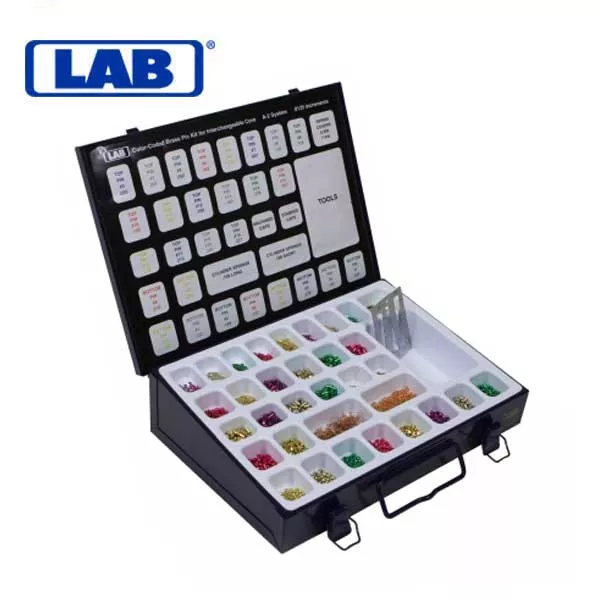 LAB - BFK108 - Universal Interchangeable Core -IC Core Rekeying Kit (A2 System)