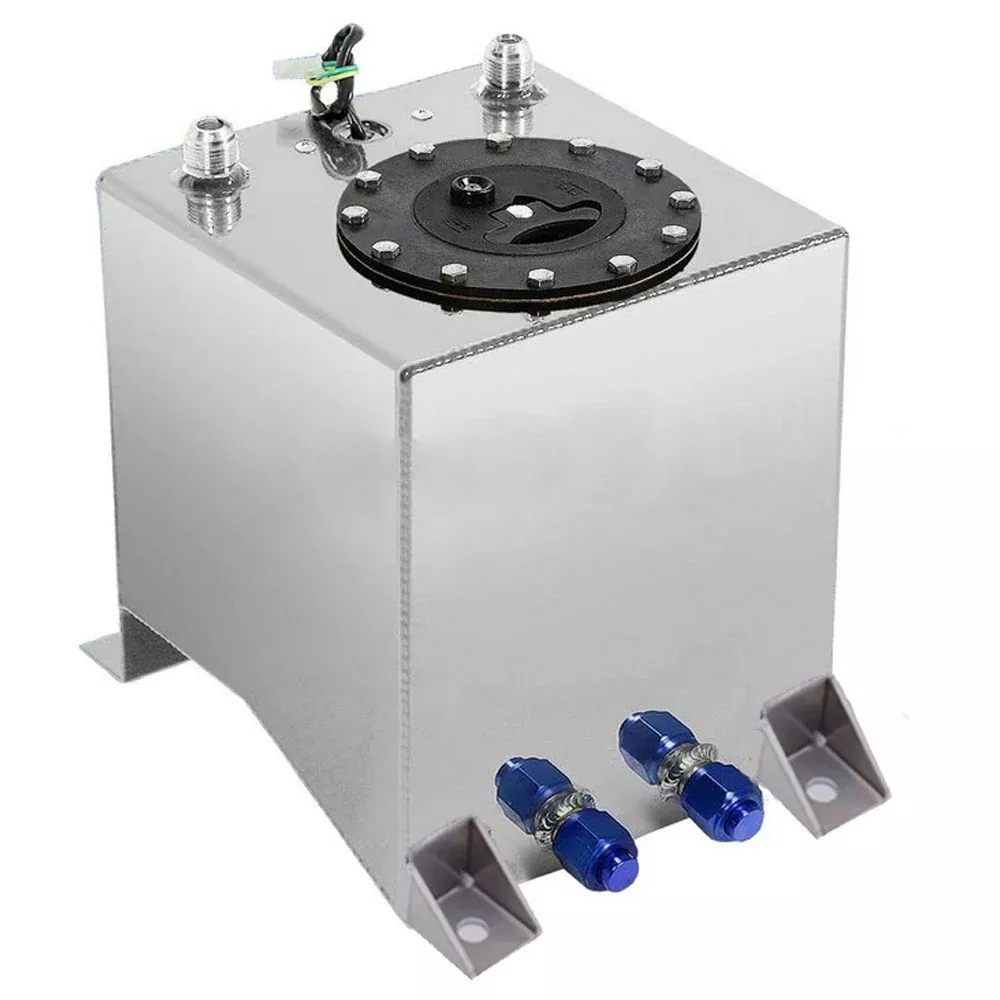 Labwork 2.5 Gallon / 10L Fuel Cell Tank Aluminum Racing Drift W/ Level Sender