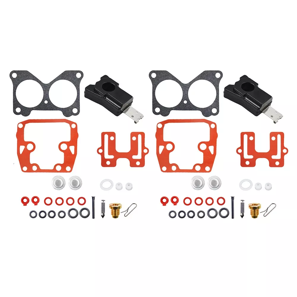 labwork 2 Packs Carburetor Repair Kit Replacement for Johnson Evinrude V4 V6 85-235HP
