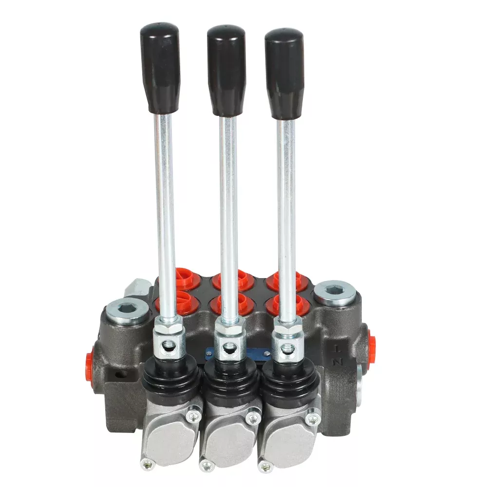 labwork 3 Spool P40 Hydraulic Directional Control Valve 13GPM 1/2 BSPP