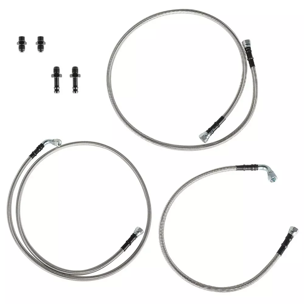 labwork 48RE Transmission Cooler Hoses Lines Kit Replacement for 2003-2007 Ram Cummins 5.9L