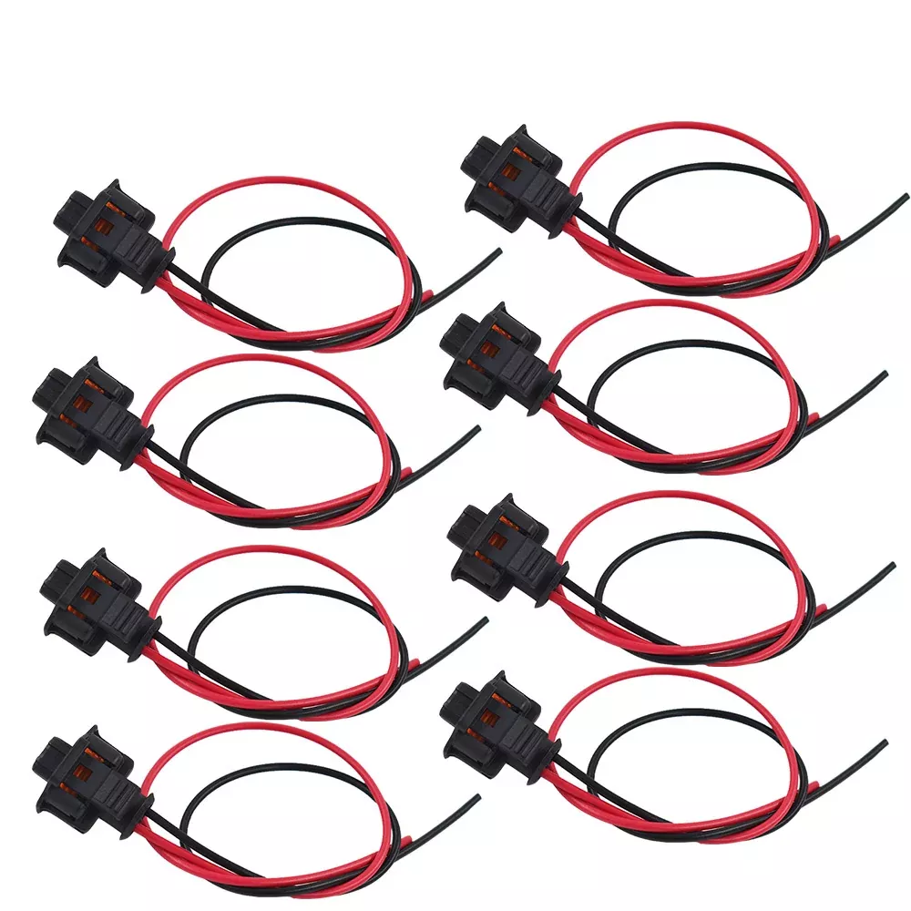 Labwork 8pcs Fuel Injector Connector Pigtail For Universal 6.6L Duramax LLY/LBZ