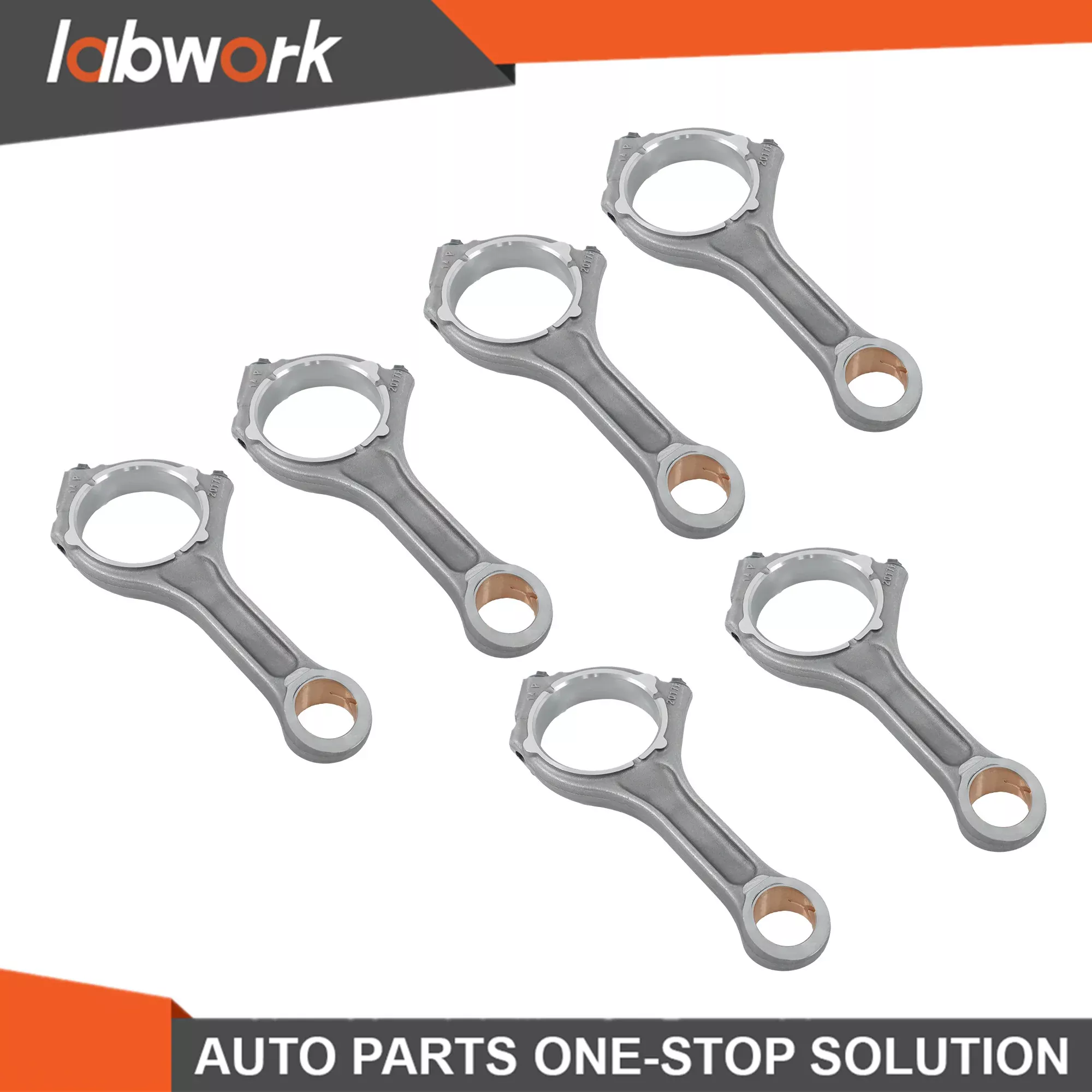 Labwork Con Rods 6Pcs For Jeep Grand Cherokee EXF RAM 1500 3.0T V6 Ecodiesel
