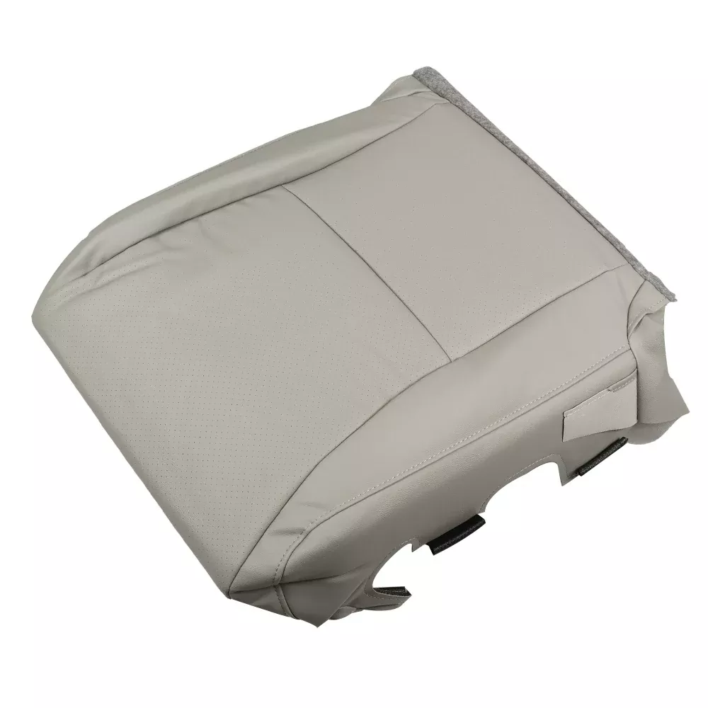 Labwork Driver Bottom Seat Cover Leather For 2010-2015 Lexus RX350 RX450h Gray