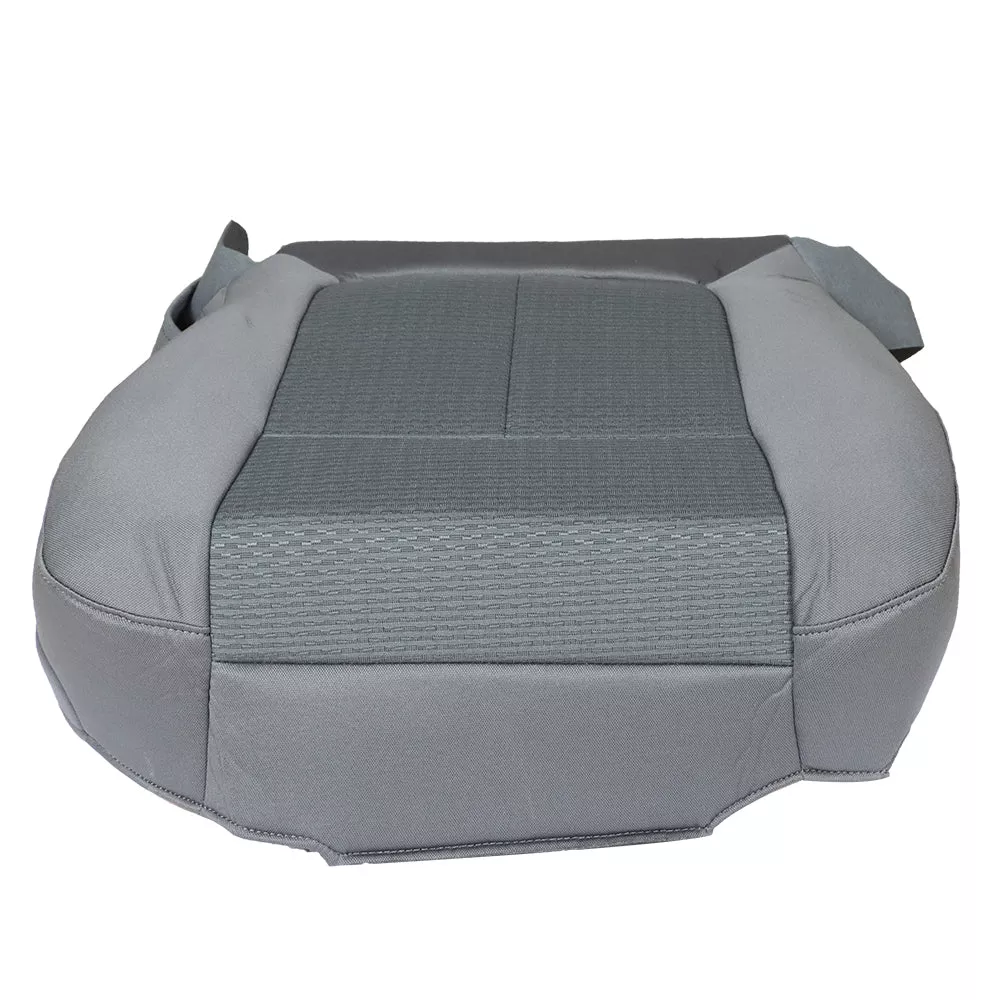 Labwork Driver Side Bottom Seat Cover For 2011-2014 Ford F150 Lariat Gray Cloth