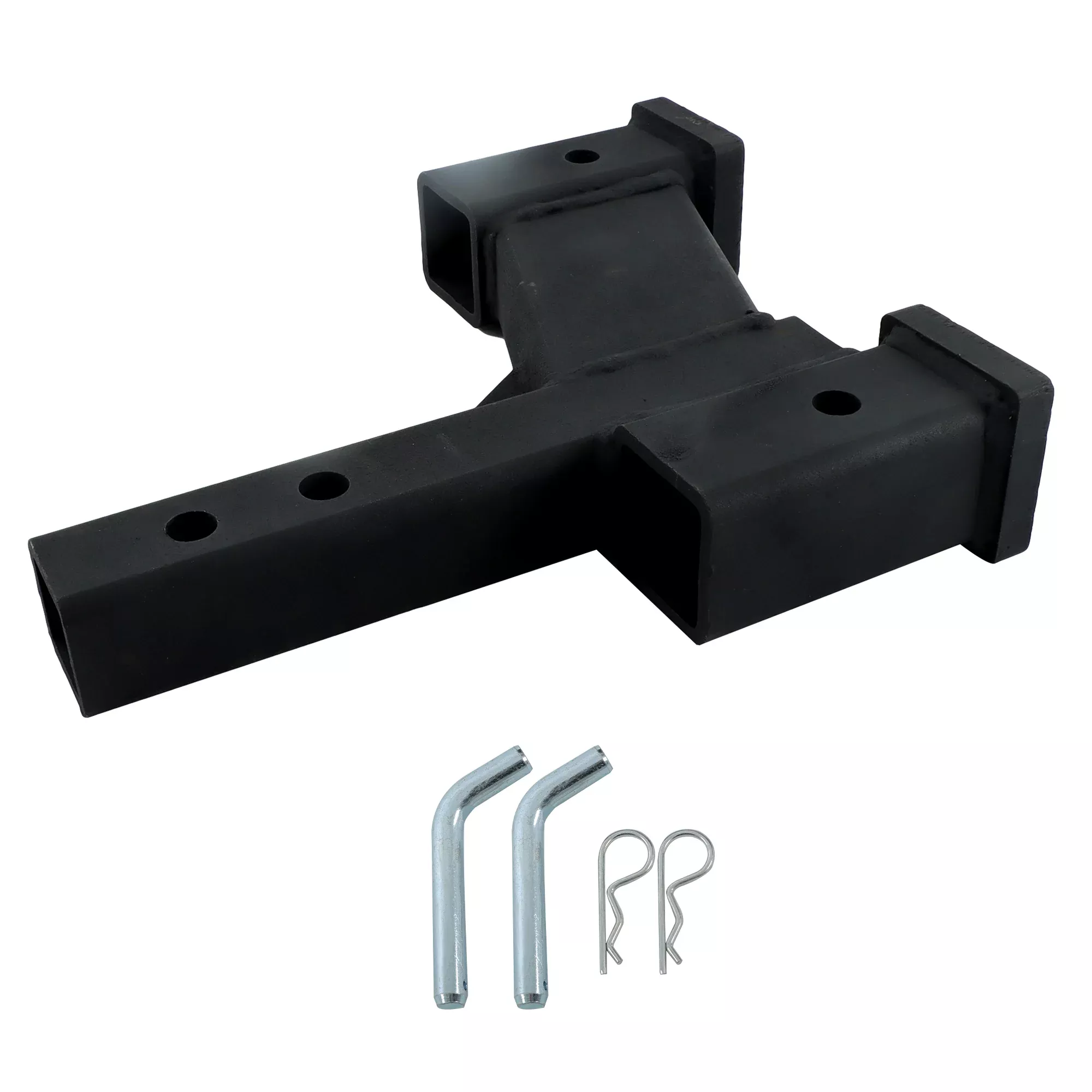 Labwork Dual-Position Trailer Hitch Extender 7500Lbs Towing For 2-Inch Receivers