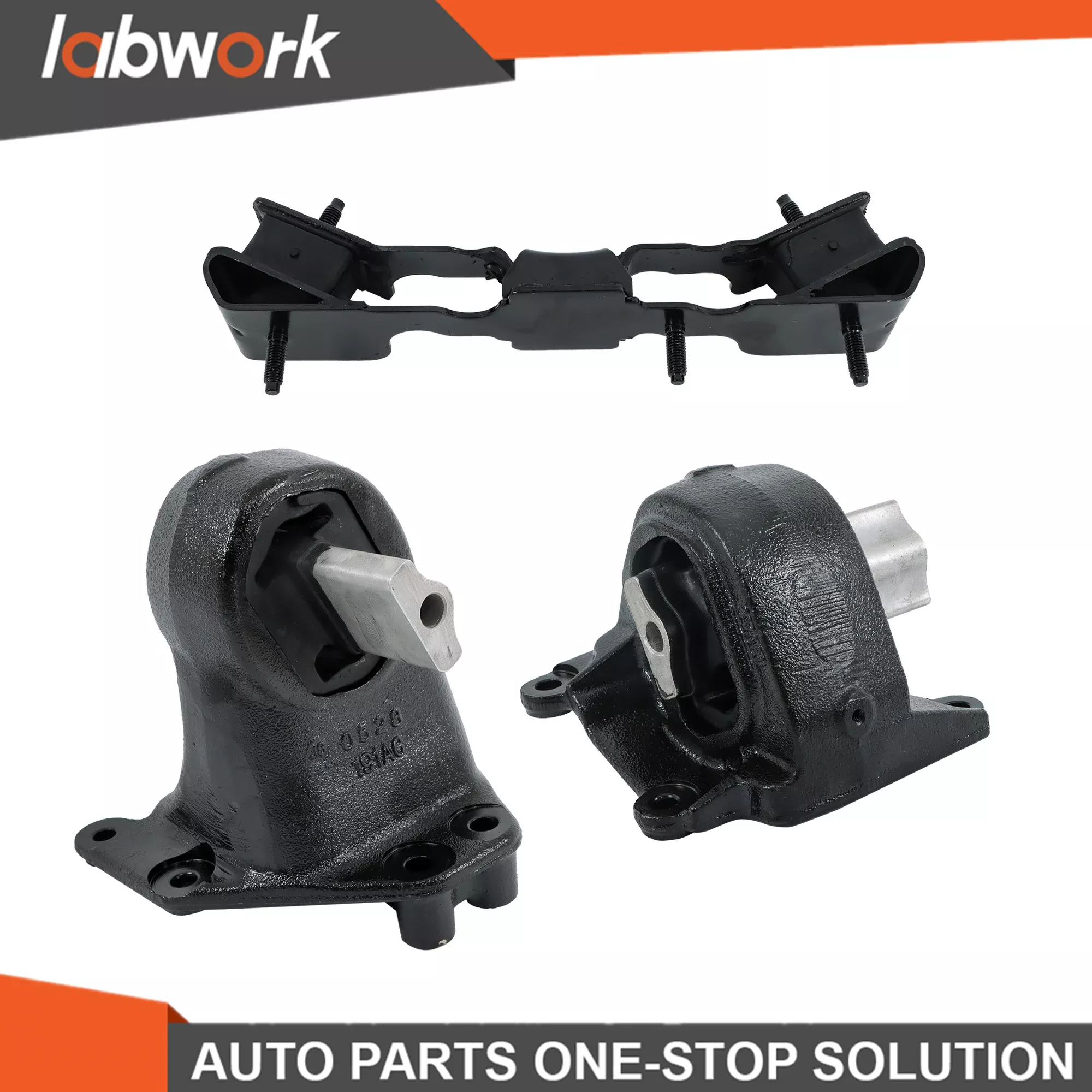 Labwork Engine Motor Trans Mount 3pc For Jeep Wrangler 2012-2017 3.6L A5732