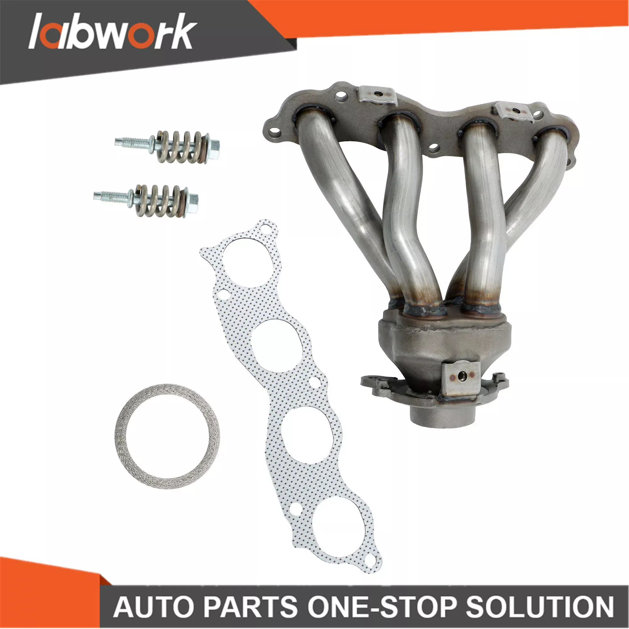 Labwork Exhaust Manifold w/ Gasket Kit for Honda Element 2003-11 L4 2.4L 674-547