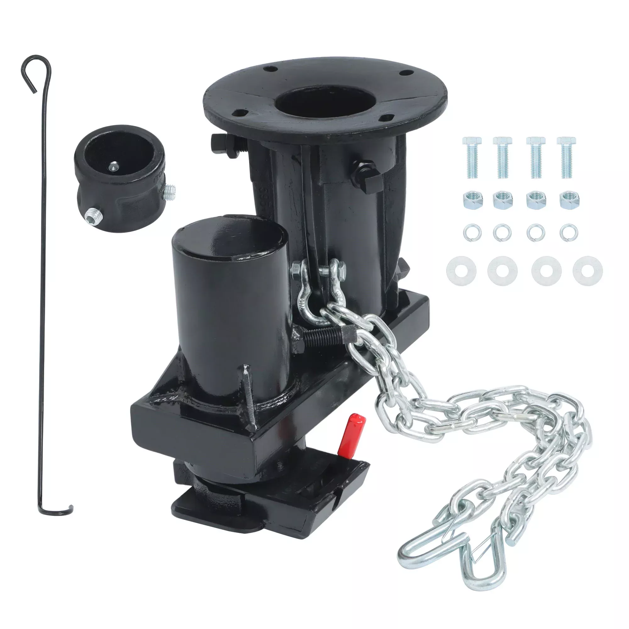 Labwork Fifth Wheel to Gooseneck Adapter W/7-1/2" Offset For RV C5G X 12''-16'