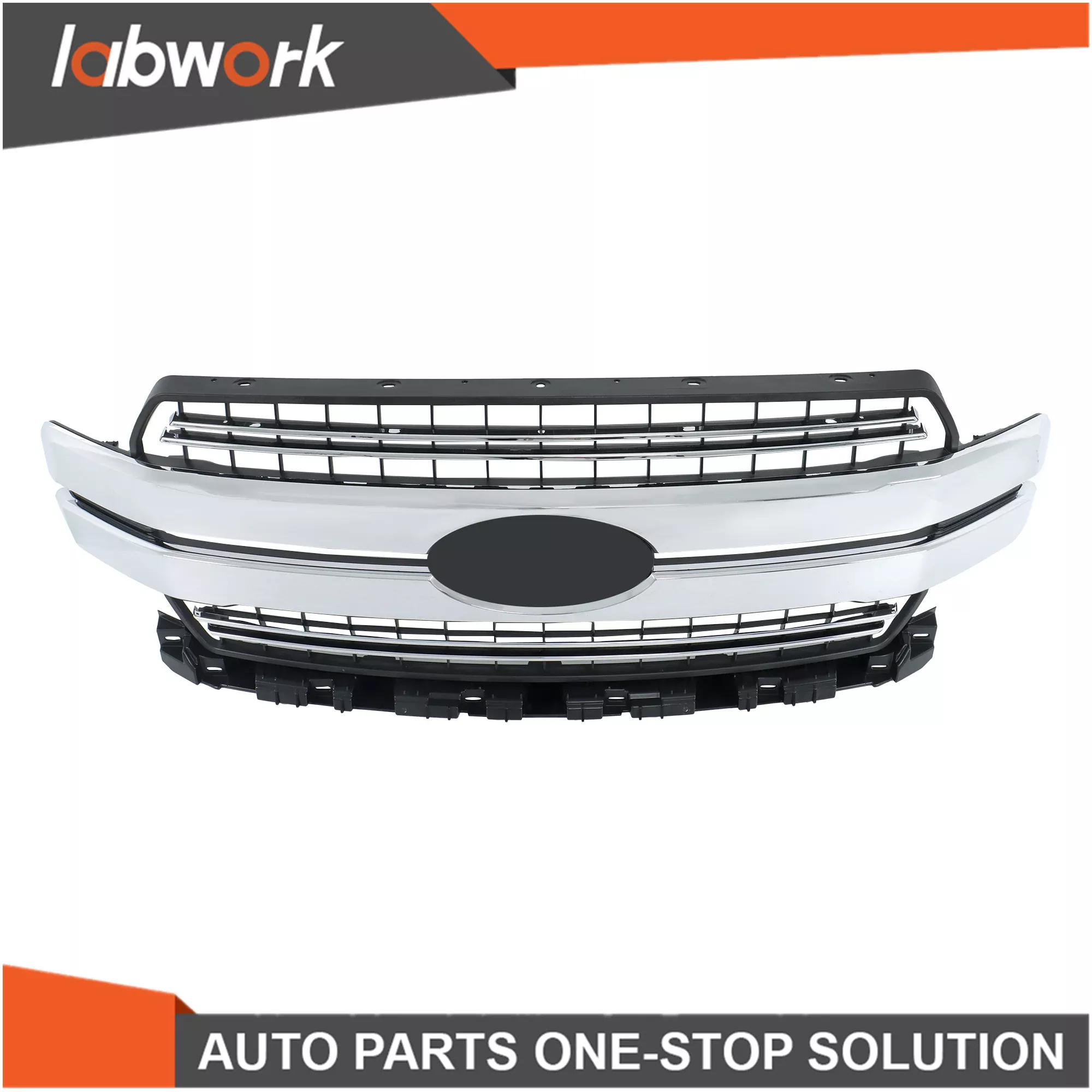 Labwork Front Bumper Grille Grill For 2018-2020 Ford F-150 F150 Lariat Style
