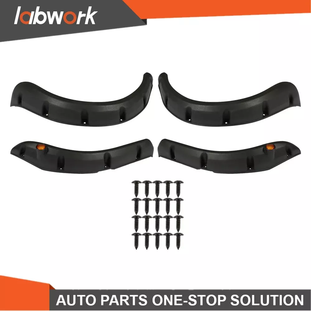 Labwork Front And Rear Standard Fender FlaresFor 96-13 4pcs EZGO TXTGolf Cart
