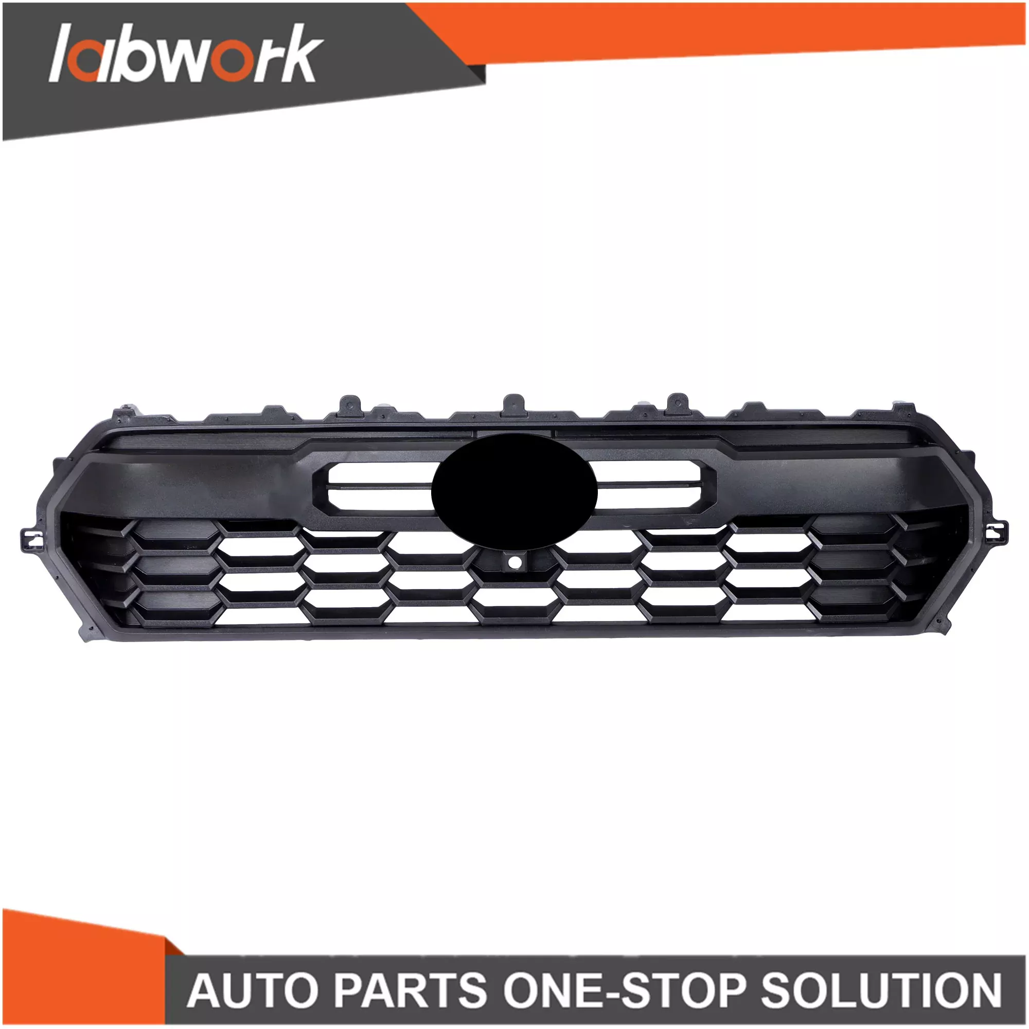 Labwork Front Upper Grille For Toyota Tacoma 2024-2025 Plastic With Camera Hole