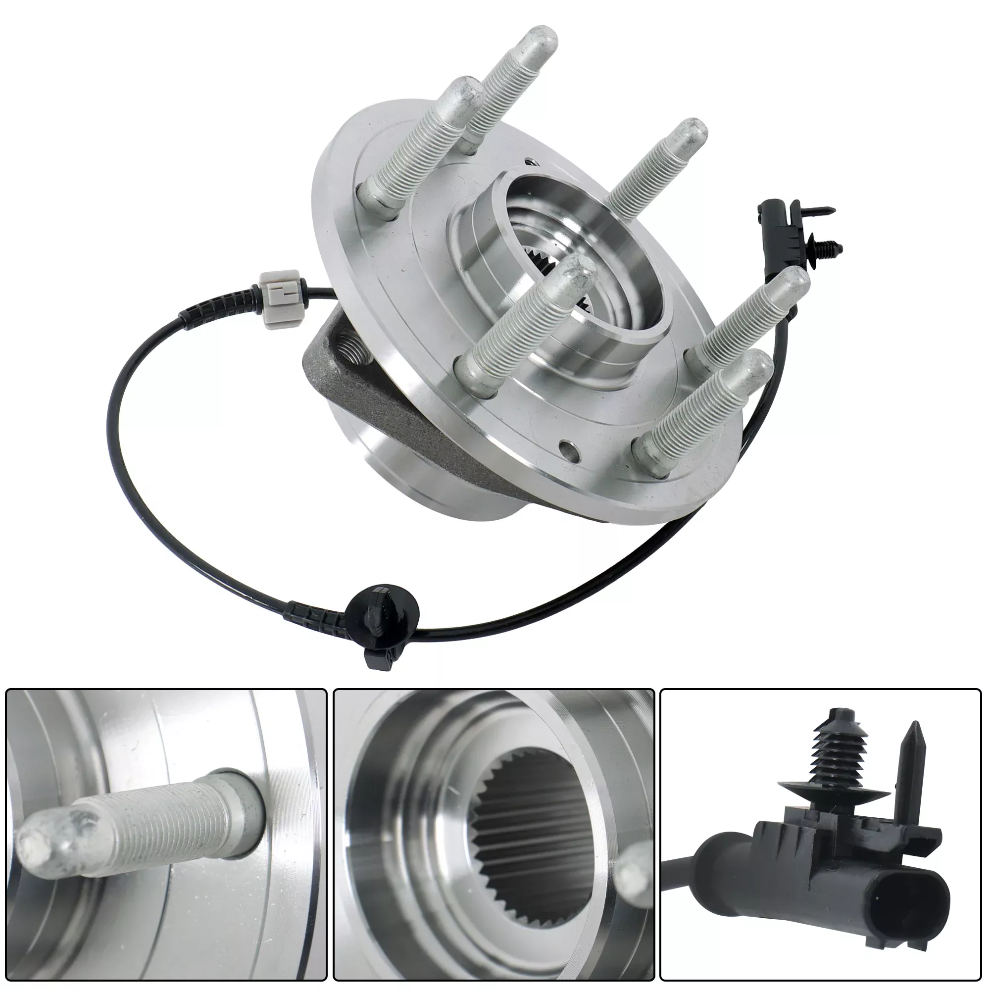 Labwork Front Wheel Hub Bearing For Chevy Avalanche & Silverado 1500 2007-2013
