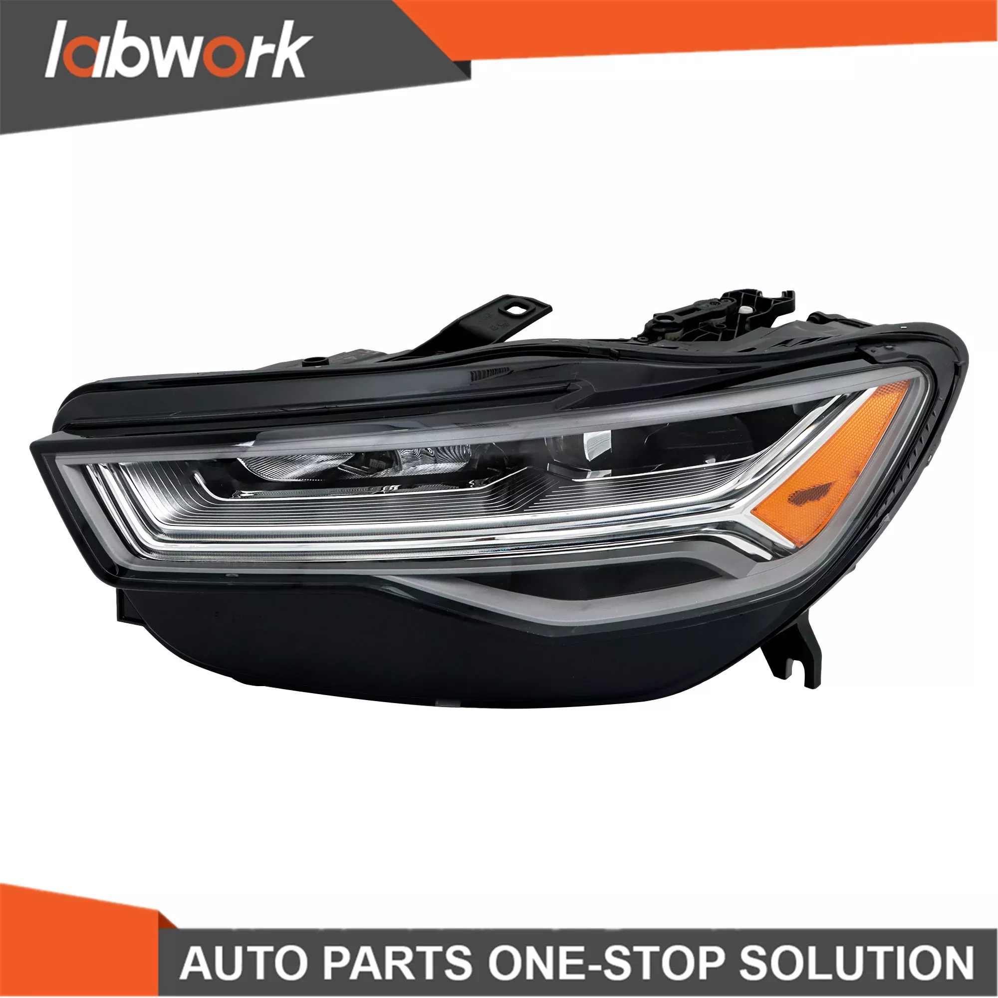 Labwork Headlight For Audi A6 S6 2016 2017 2018 W/LED DRL Full LED Driver Side