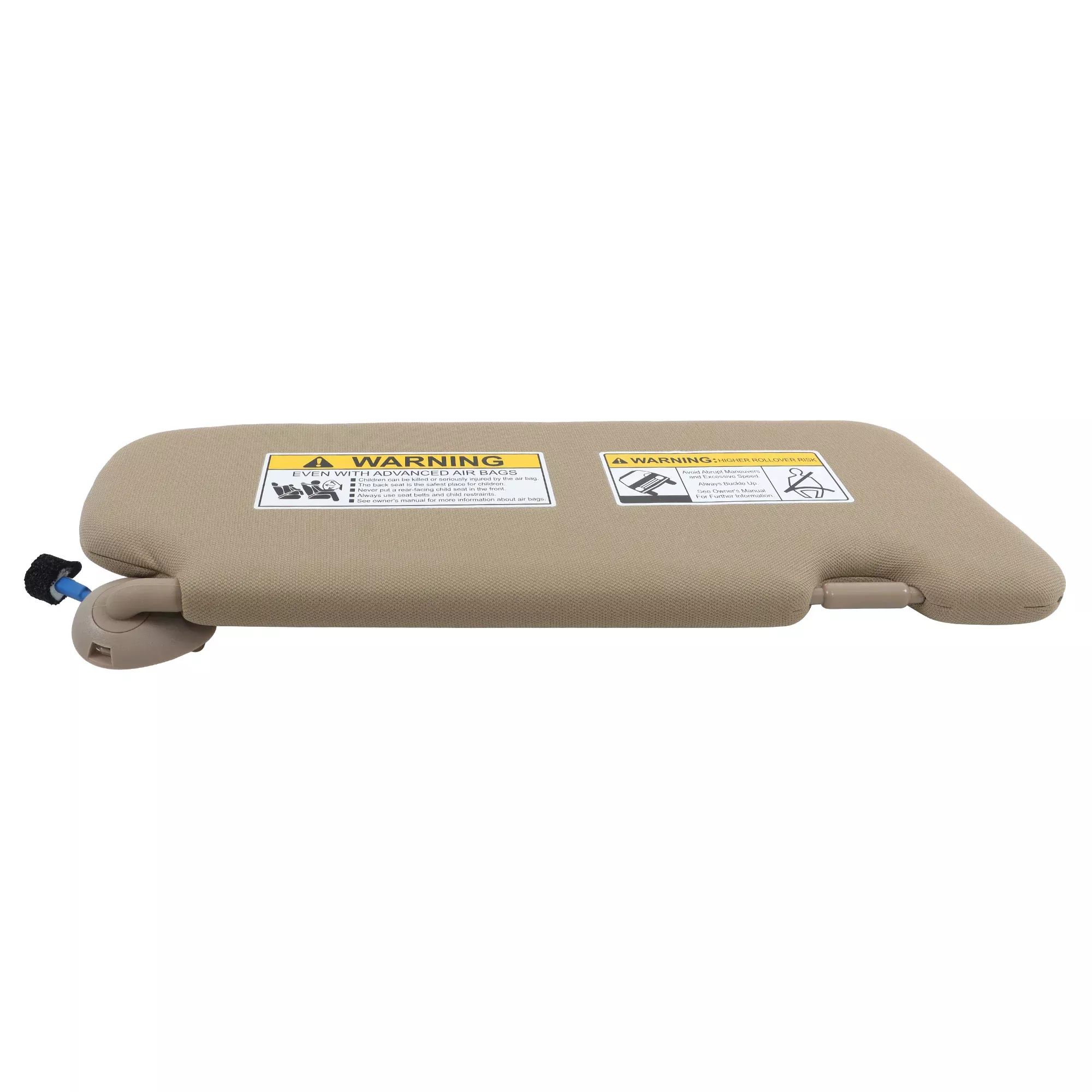 Labwork Left Driver Sun Visor Beige With Lights Mirror For 2017-2022 Honda CR-V