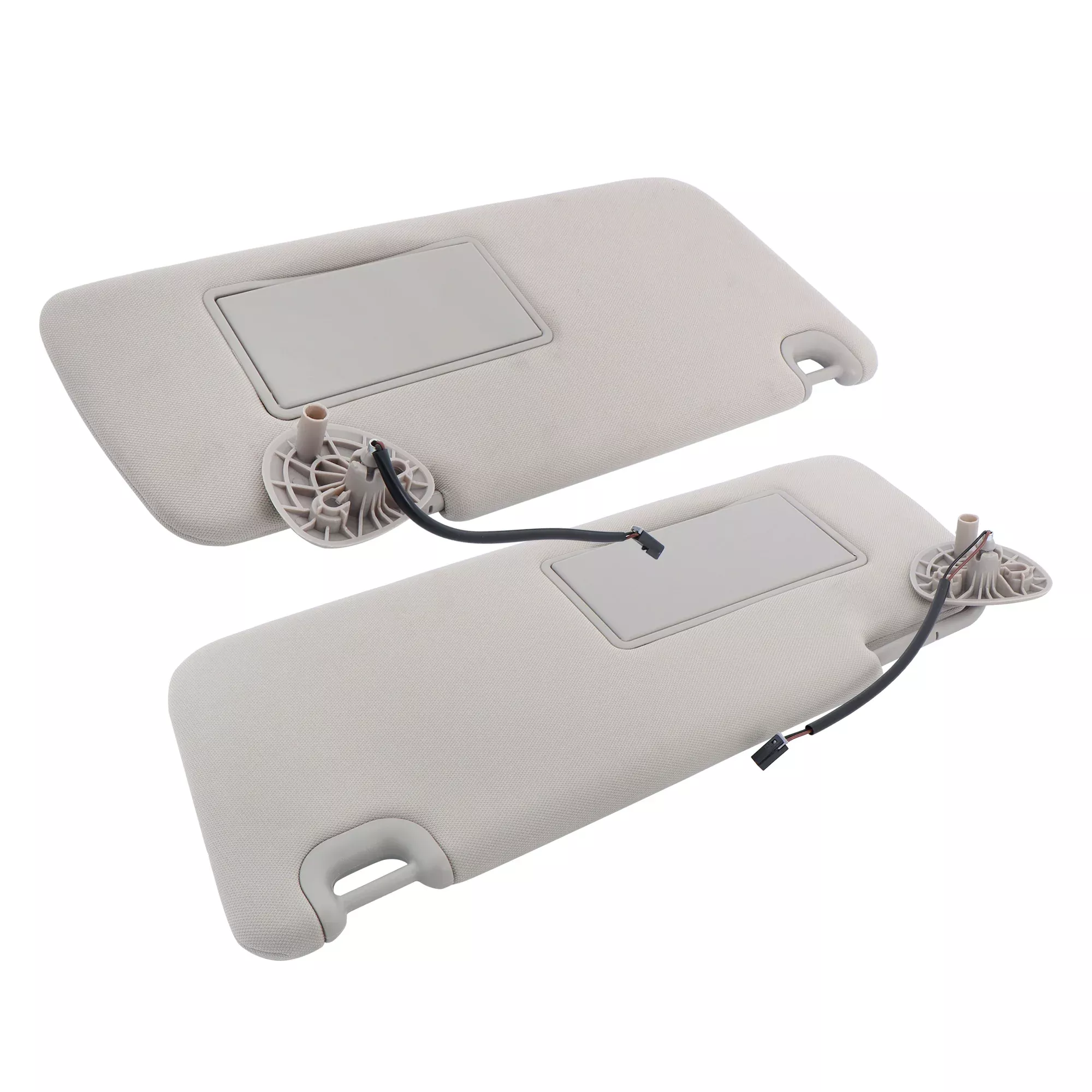 Labwork Left Driver Sun Visor Gray W/Lights Mirror For 2019-2024 Nissan Altima