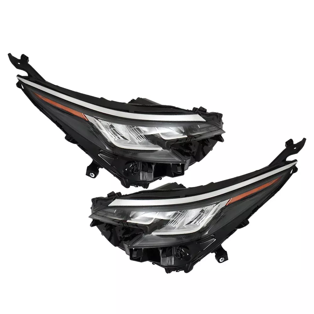 Labwork Left+Right Headlight For 2021-22 Toyota Sienna LE XLE LED Chrome Housing