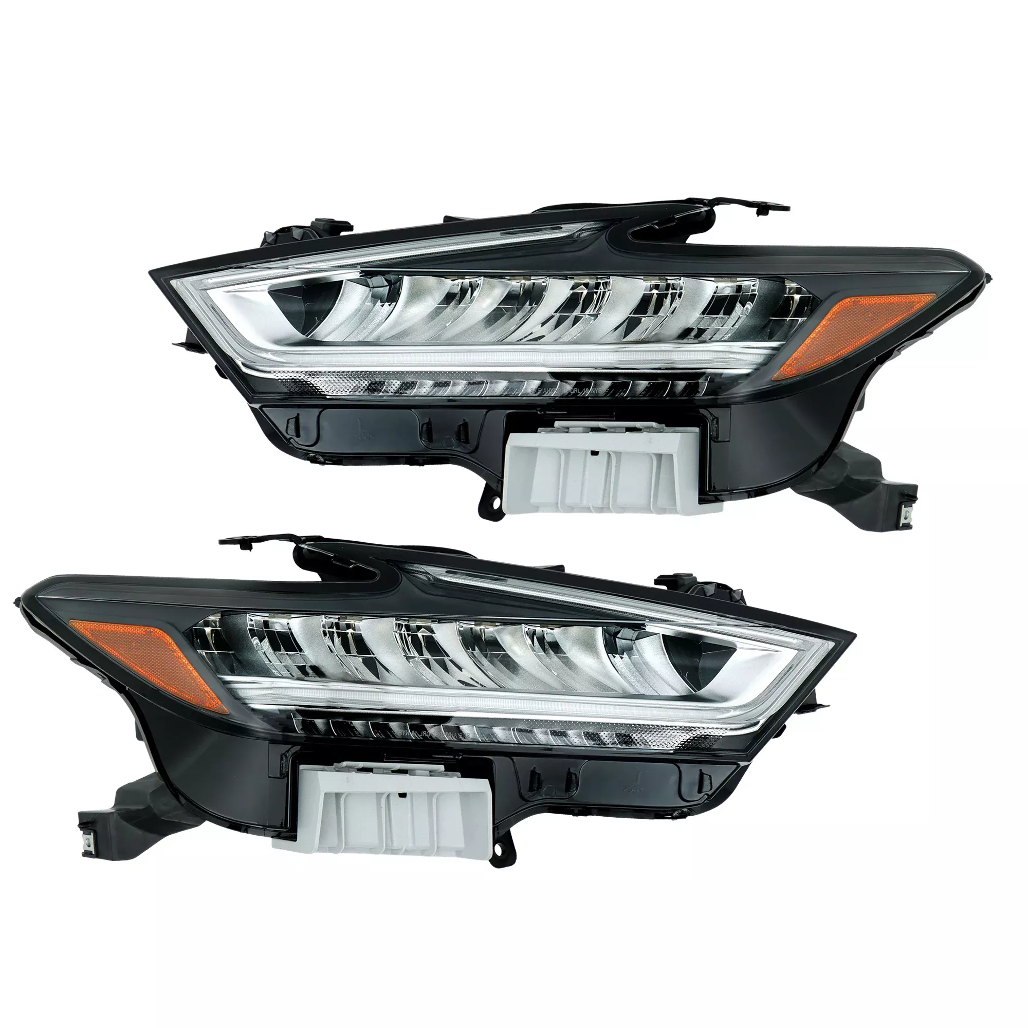Labwork Left+Right LED Headlights Assembly For 2019-2021 Nissan Maxima Chrome
