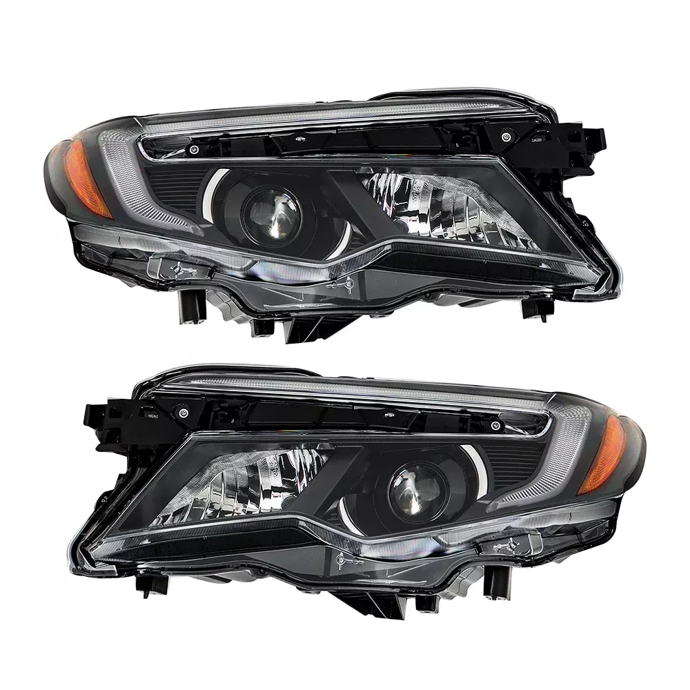 Labwork Left+Right W/DRL Headlight For 2016-18 Honda Pilot/17-20 Ridgeline RTL-T