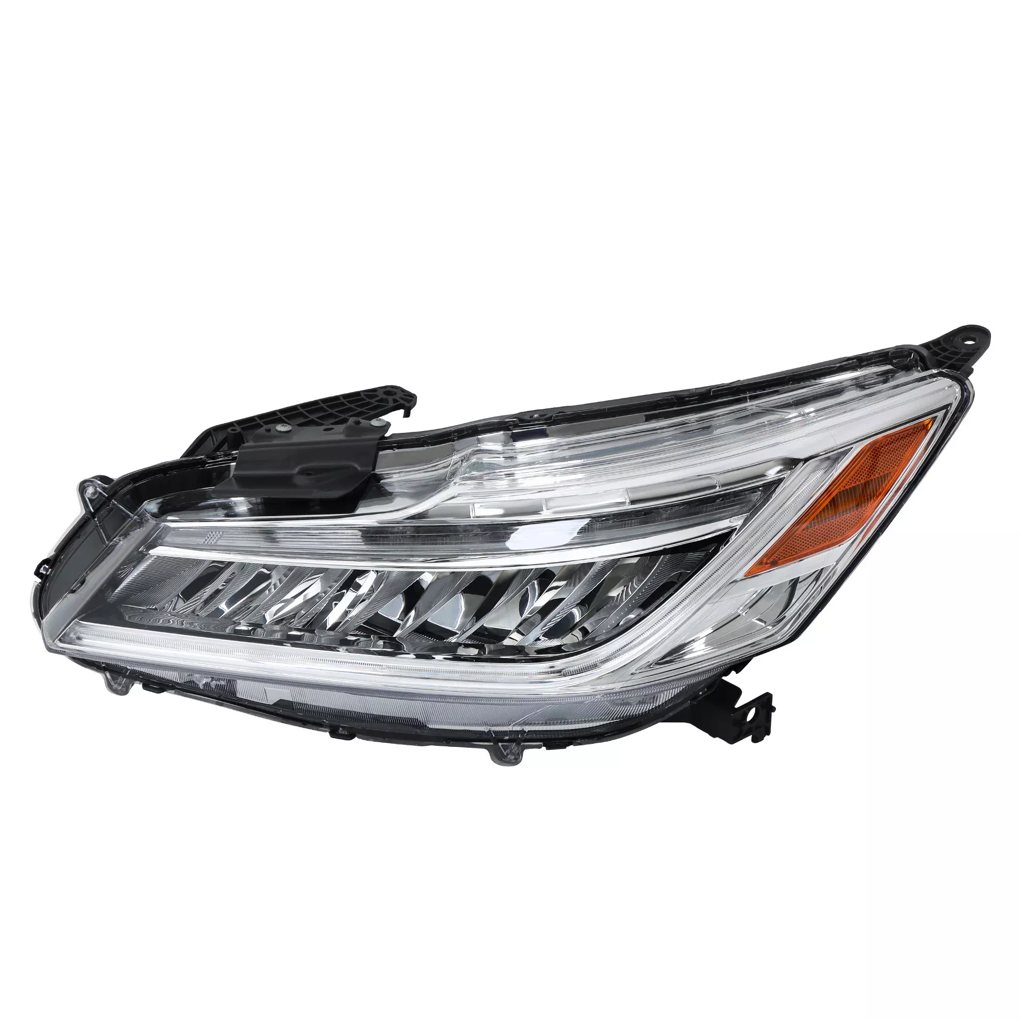 Labwork Left Side LED Headlight Chrome Headlamp For 2016-2017 Honda Accord Sedan