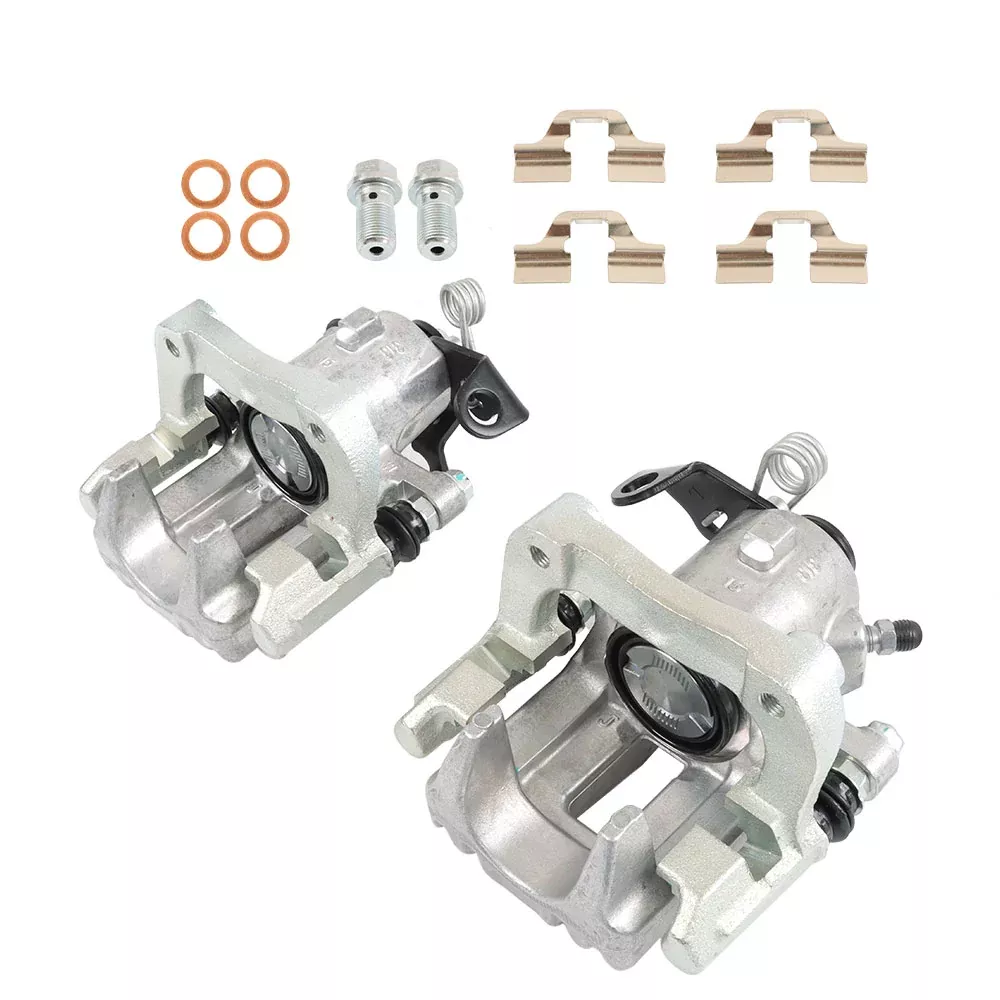Labwork LH&RH Brake Caliper with Bracket For 2000-2006 Audi 2000-2010 Volkswagen