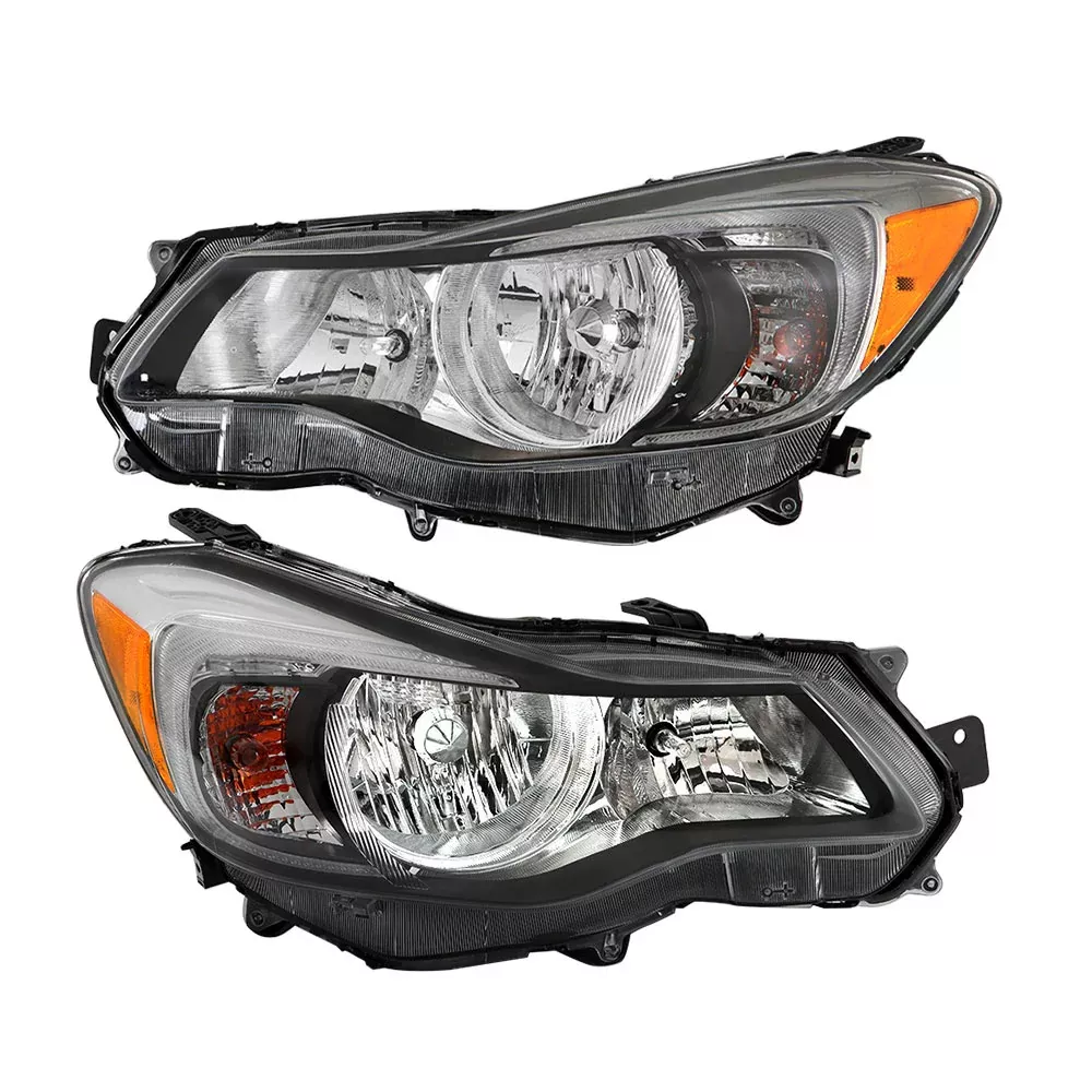 Labwork LH+RH Headlight For 2012-15 Subaru Impreza&13-16 Crosstrek Halogen Pair