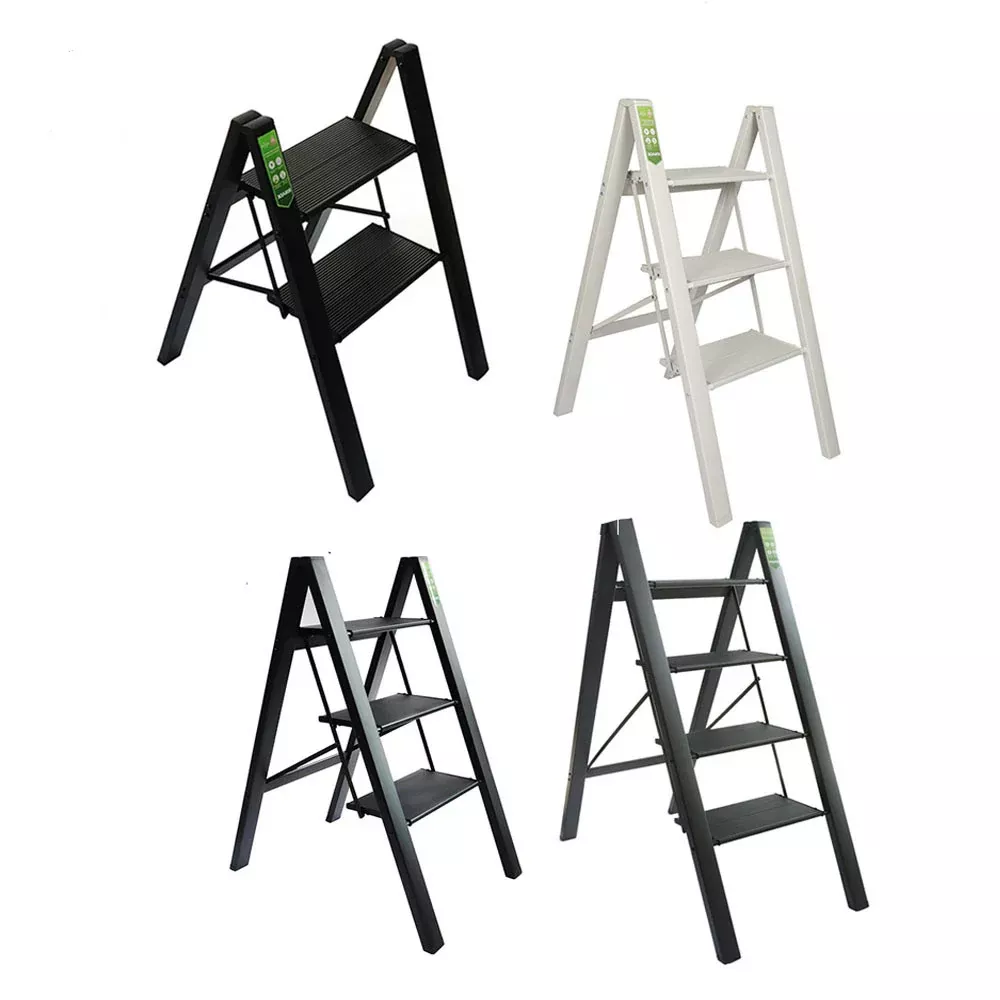 labwork Lightweight Ladder Portable Folding Step Stool with Wide Anti-Slip Pedal