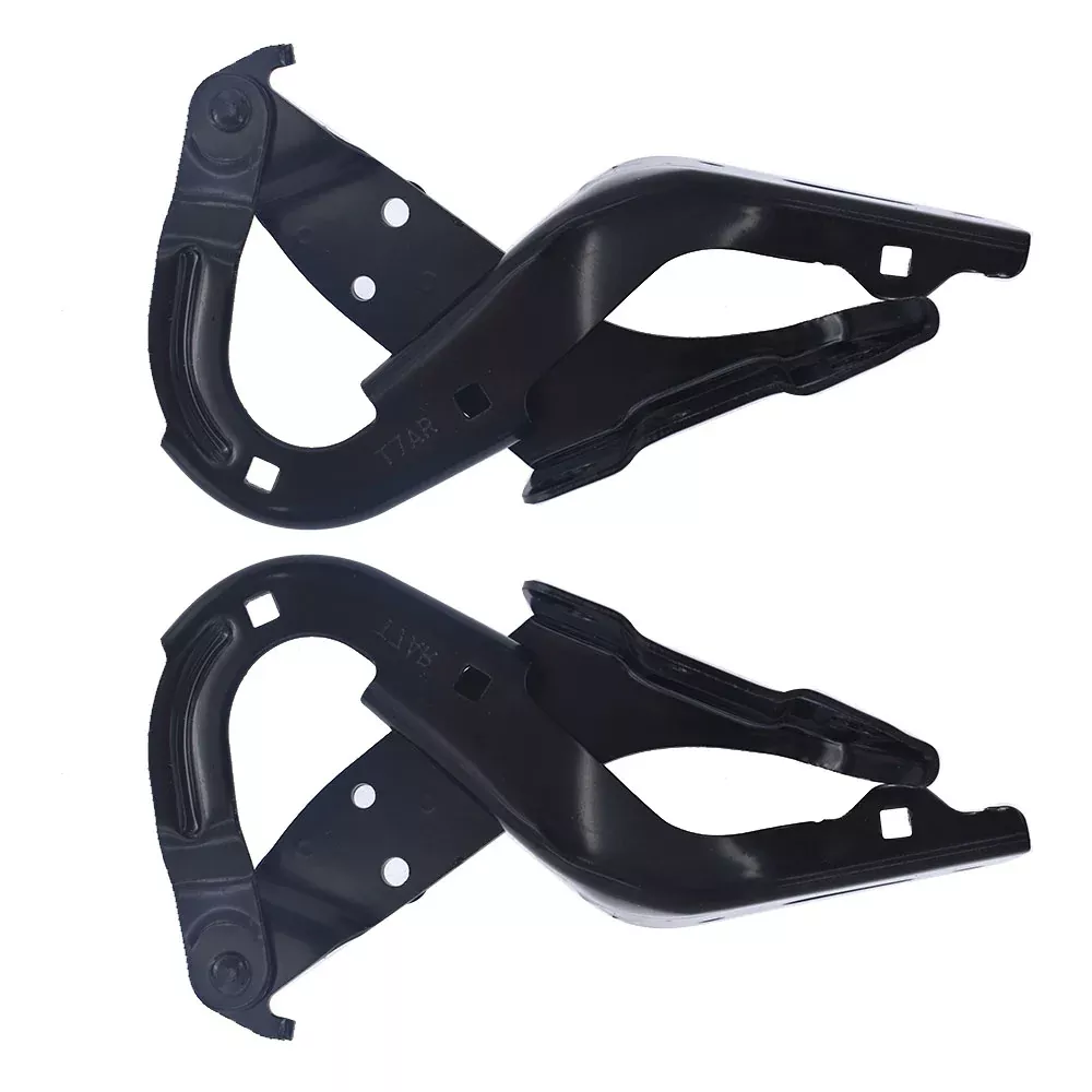 Labwork Pair Hood Hinges Set Of 2 Driver & Passenger Side Left Right For Honda