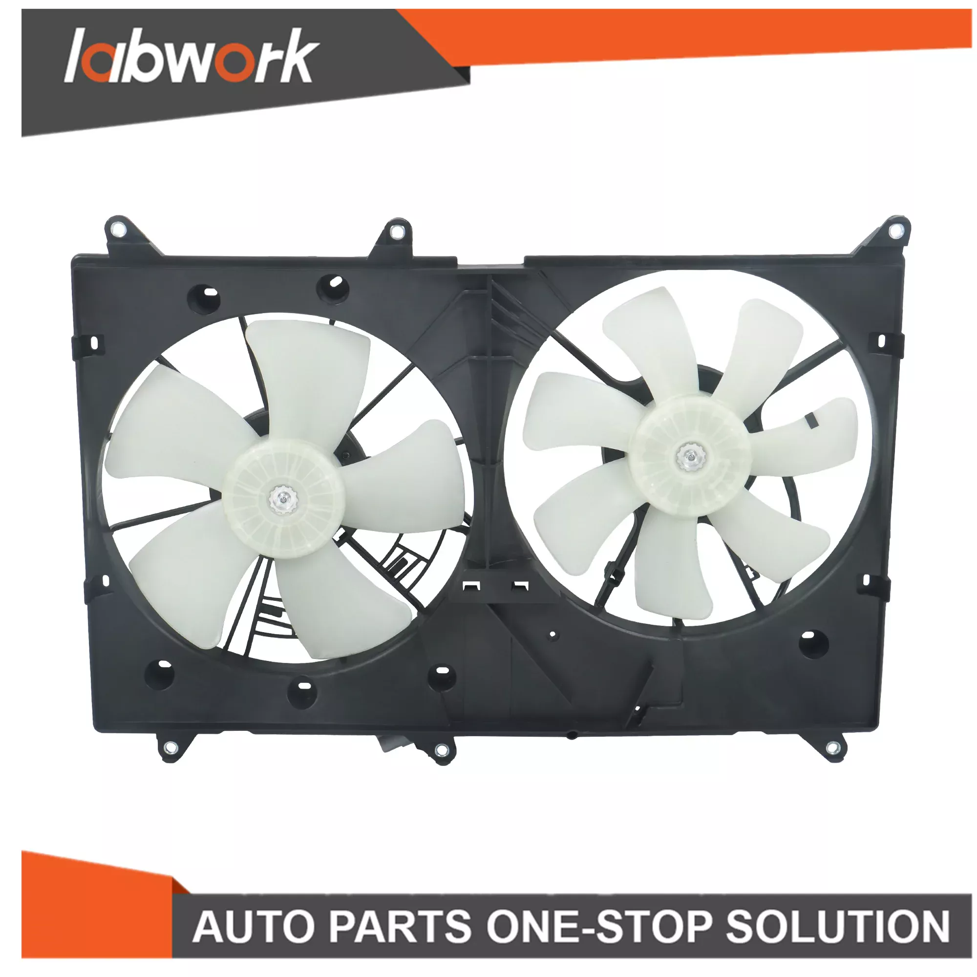 labwork Radiator Cooling Fan Replacement for Toyota Highlander 2001-2007 Replacement for Lexus RX300 2001-2003 1636328270-PFM FA70720 TO3115160