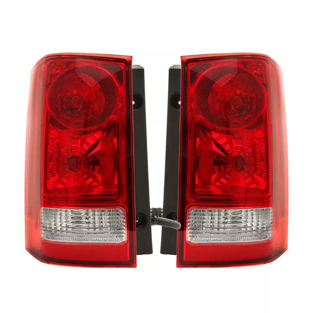 Labwork Rear Left+Right Side Tail Light Fit For 2009-2015 Honda Pilot Clear Lens