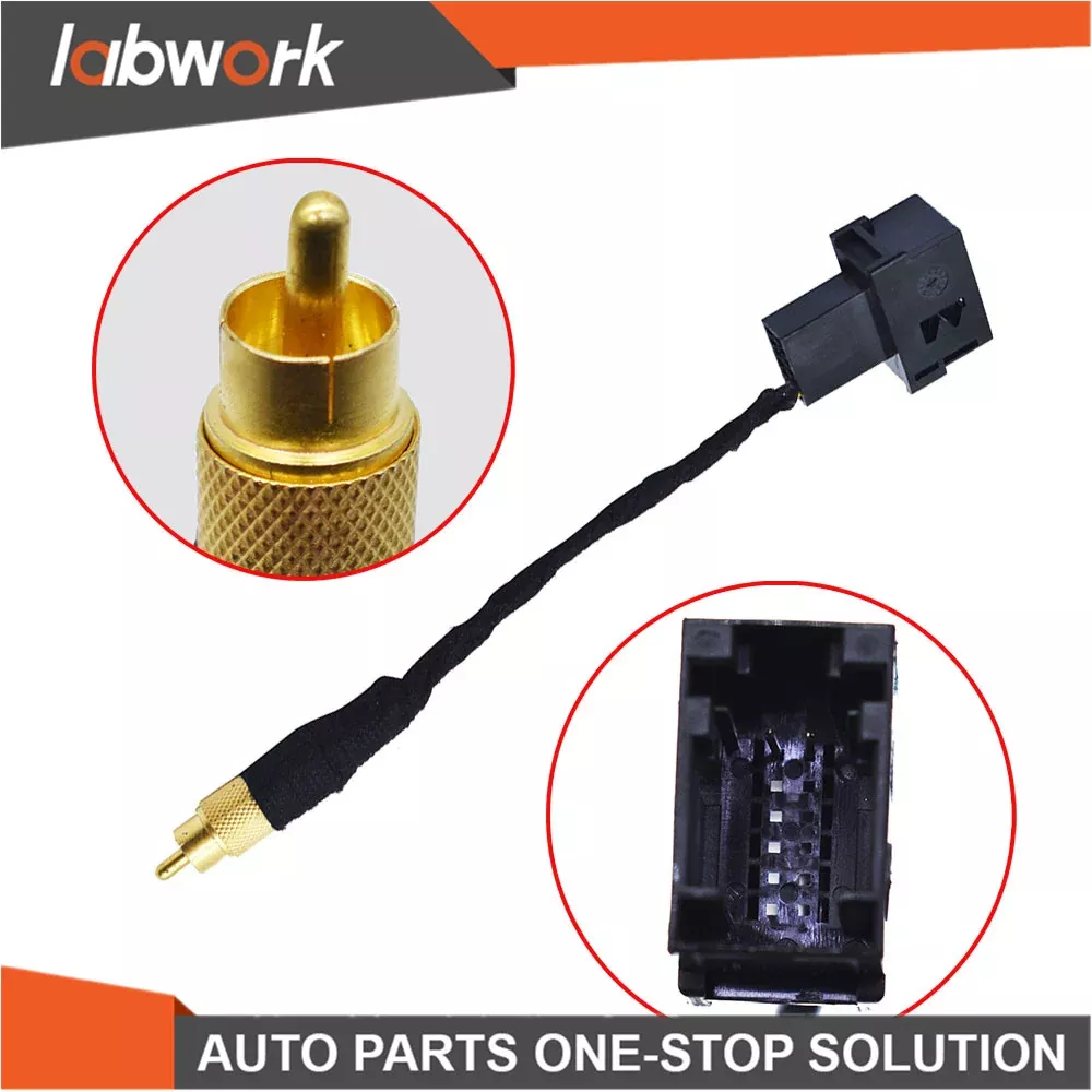 Labwork Rearview Camera Harness Adapter Adaptor 4" TO 8" PNP For Ford Sync 2