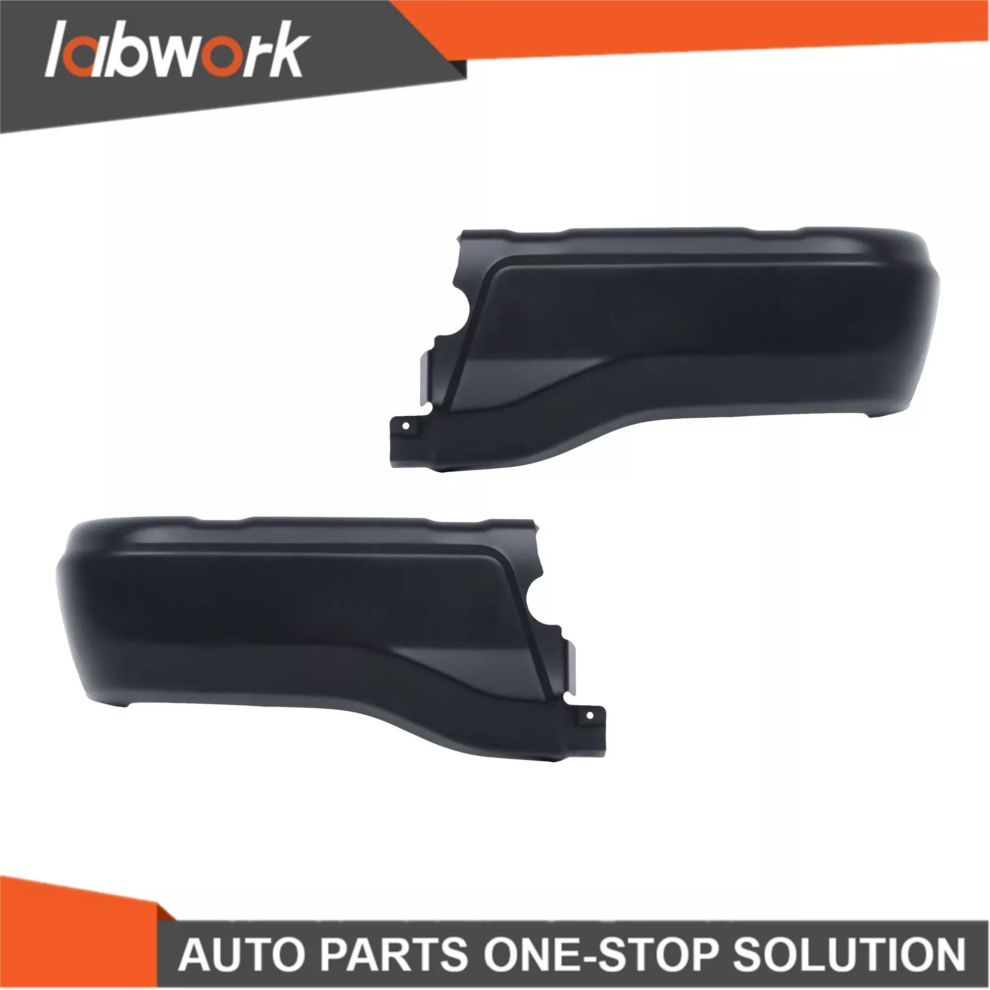 Labwork RH & LH Bumper Face Bar For 2019-2023 Ford Ranger W/O Sensor Hole