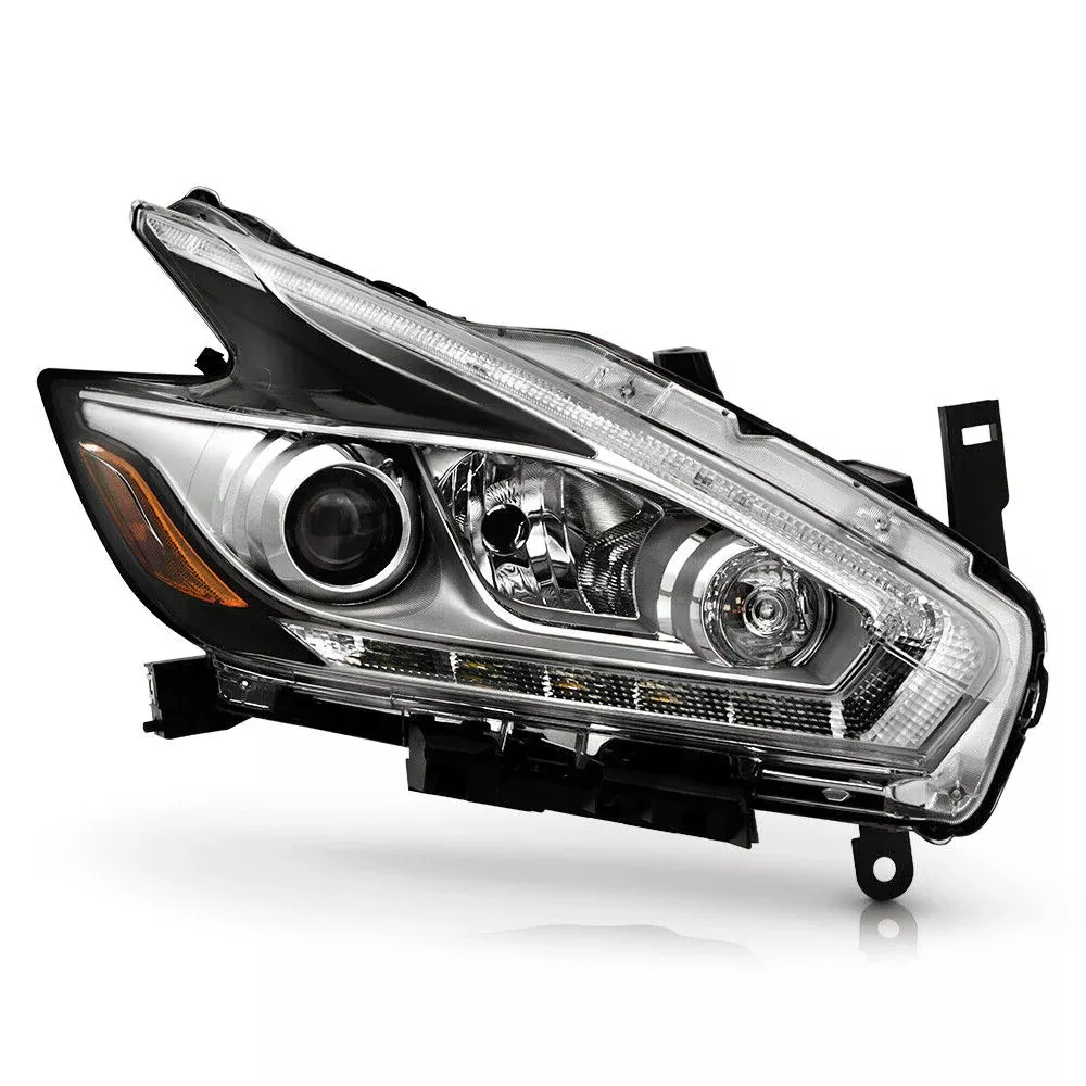Labwork Right Side Headlight For 2015-16 Nissan Murano Halogen LED DRL Projector