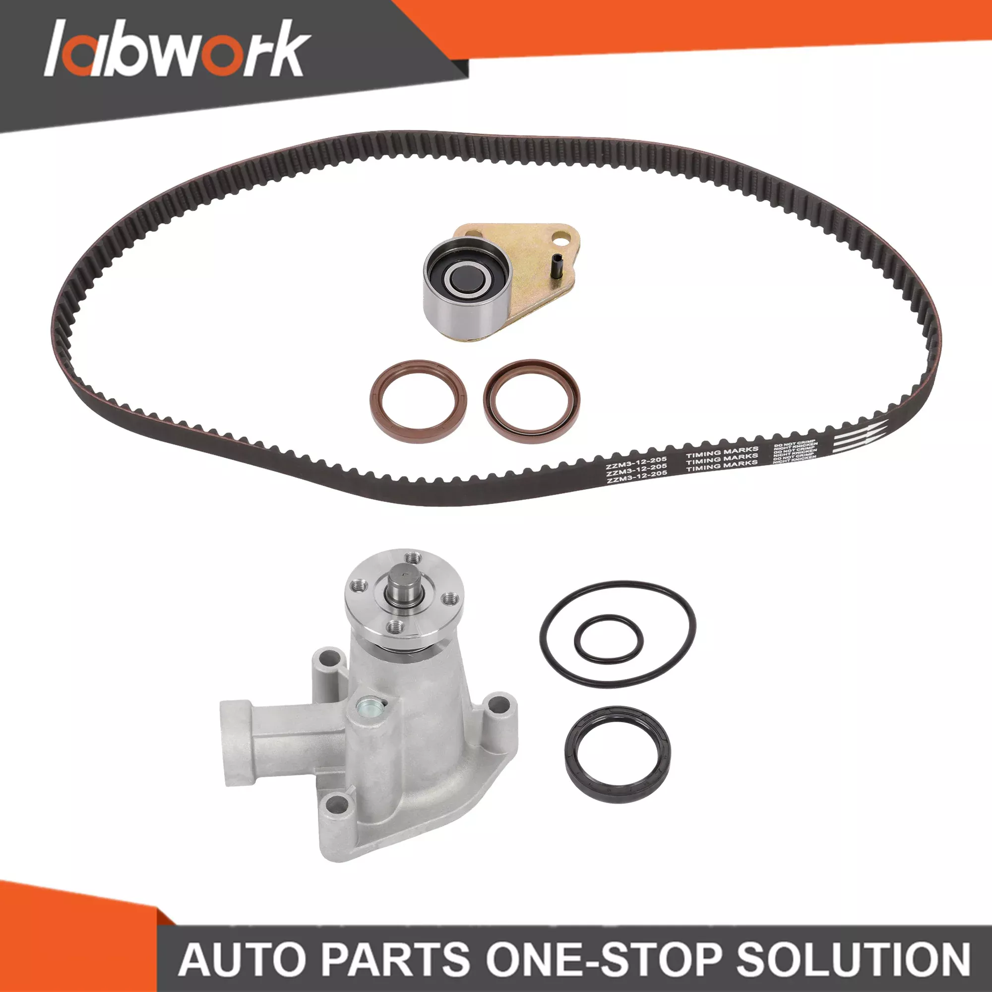 Labwork Timing Belt Water Pump Kit 1995-01 For Mazda B2300 B2500 SOHC 2.3L 2.5L
