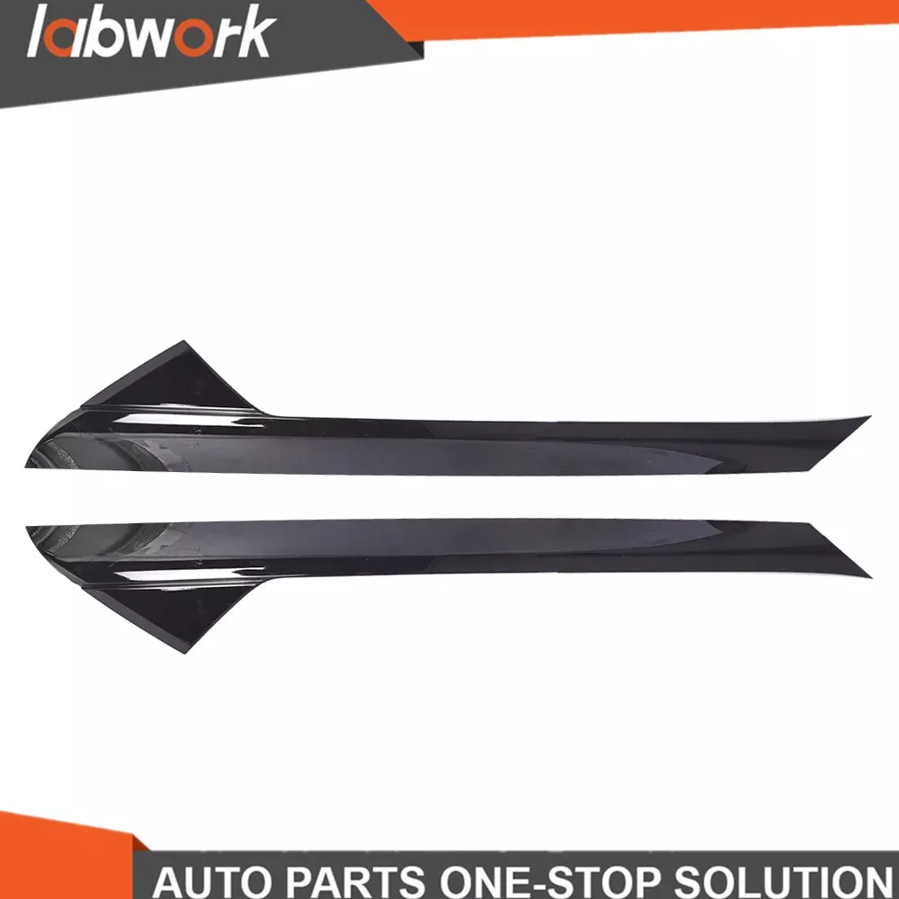 Labwork Windshield Outer Trim Pillar Molding RH+LH For Ford Explorer 2011-2019