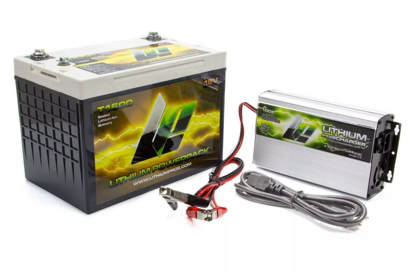 Lithium Pros - Lithium-Ion Power Pack and Charger Kit